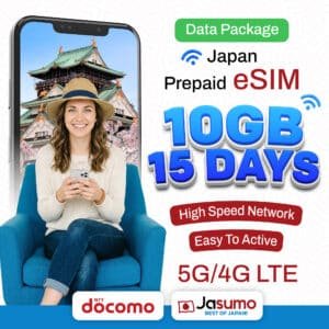 Japan eSIM 15 Day Plan – 10GB