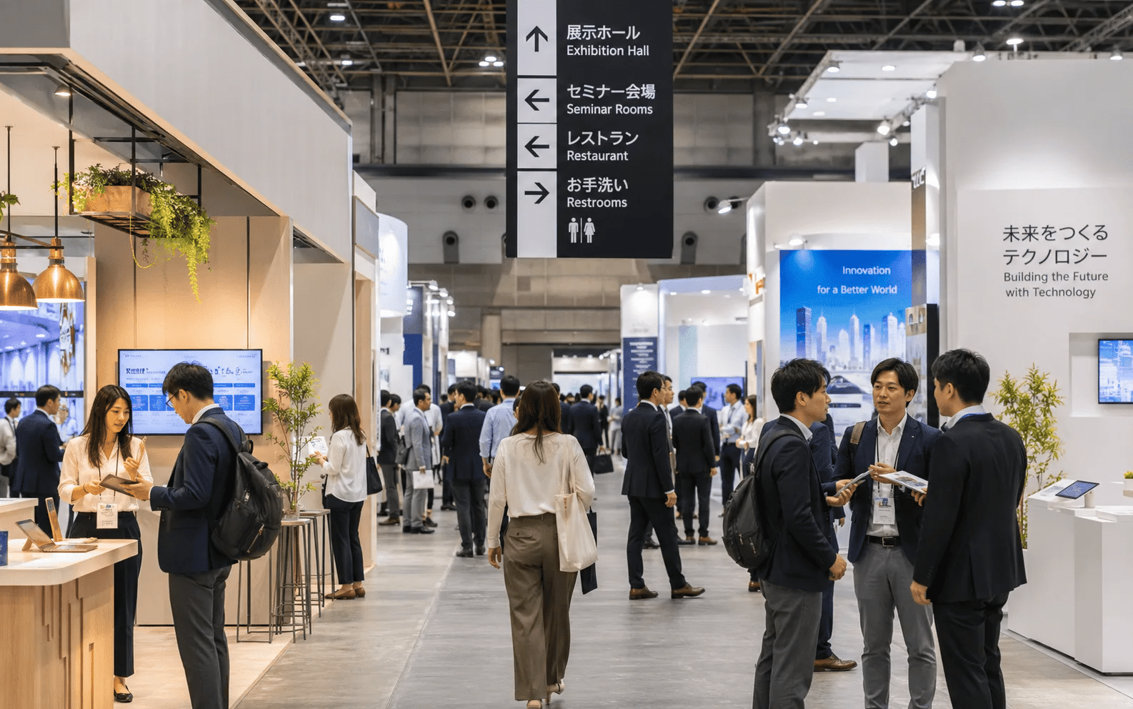 Trade Shows in Japan: Connectivity Planning for International Exhibitors